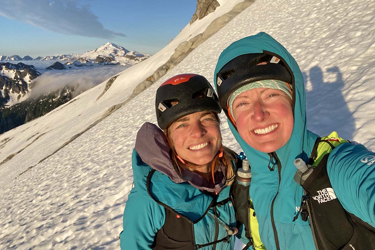 Wearing the TNF Summit Series Casaval on North Cascades High Route